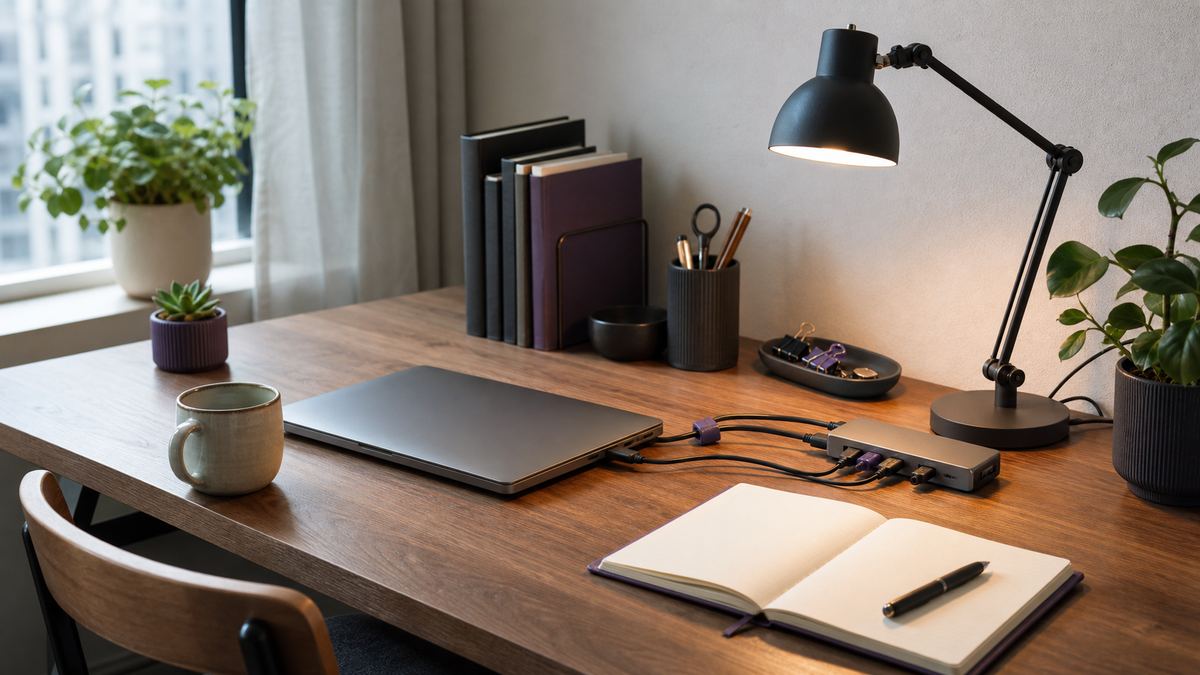 A practical editorial scene representing Electronics & Computers
